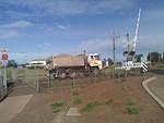 Hi-Rail Ballast Dump Truck - 4-7-11